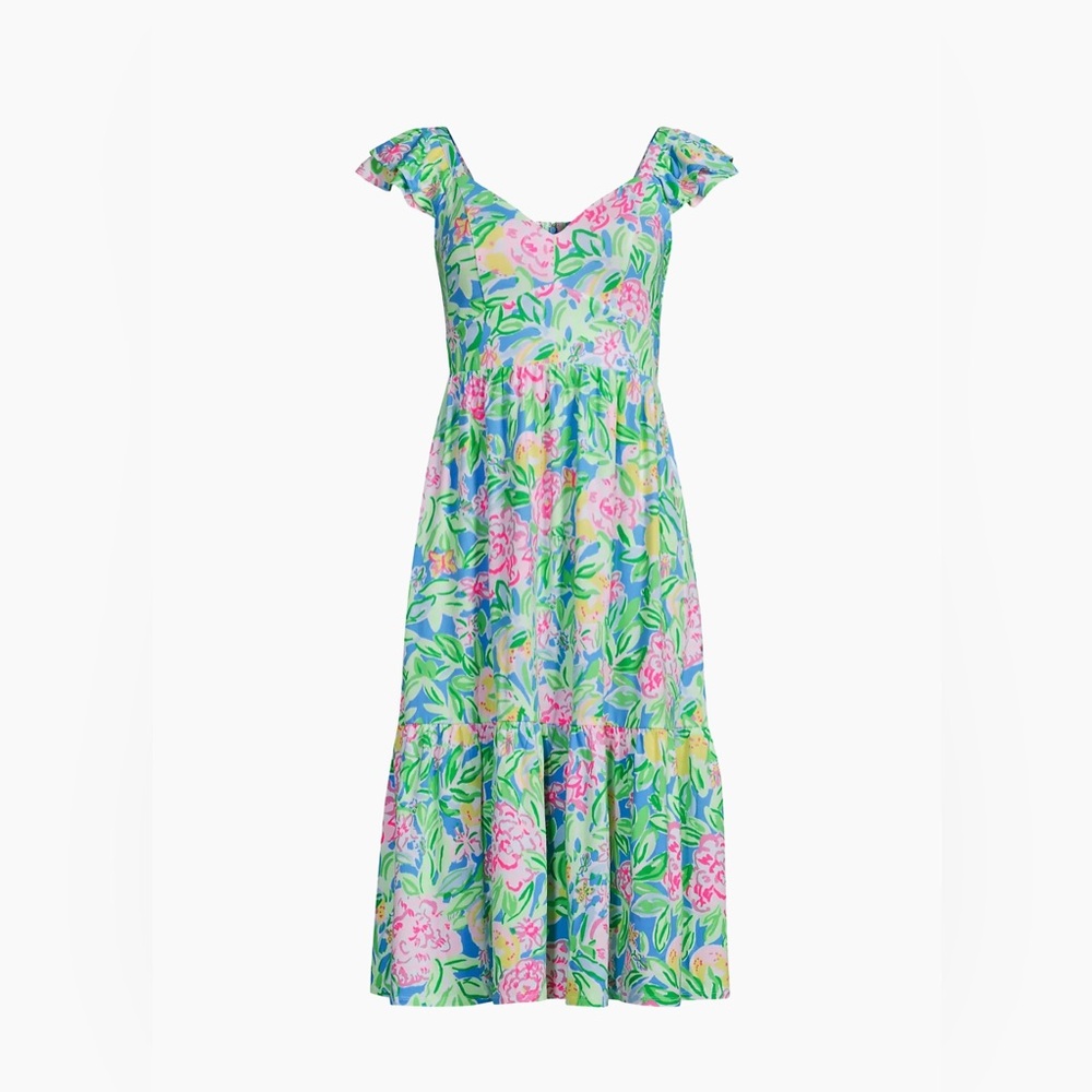 NWT Lilly Pulitzer Bayleigh Midi Dress